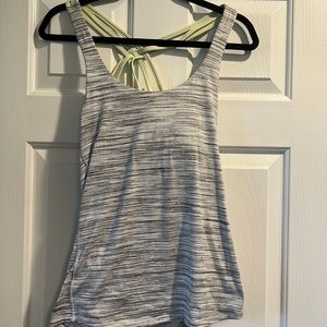 Athleta sports shirt with built in bra.